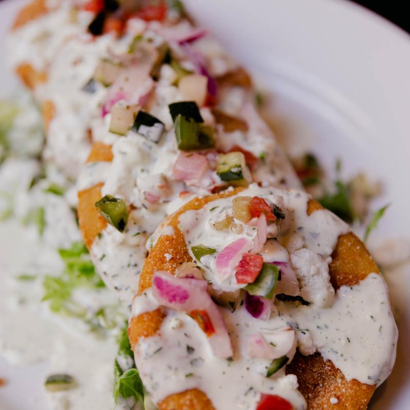 Fried Green Tomato Salad